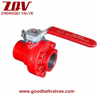 Bolted Body Threaded End Ball Valve 5000PSI