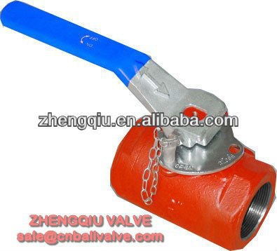 2-PC 3000PSI RP NPT Oilfield Ball Valves Carbon Steel