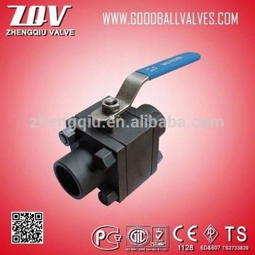 Fastest delivery forged steel 6000 wog ball valve for petroleum