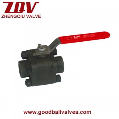 3-pc Forged high pressure ball valves